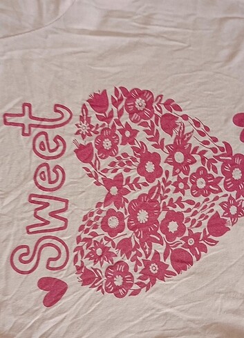 7 Yaş Beden Kız Çocuk Tshirt