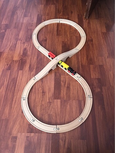 ikea ahşap tren seti