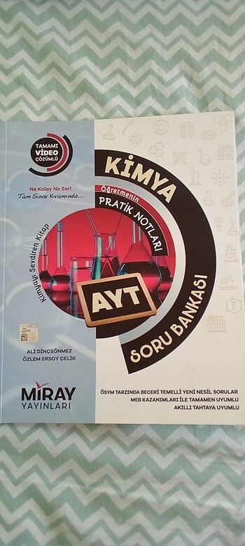 Miray Yayınları Ayt Kimya soru bankası
