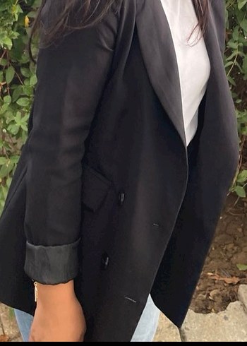 Trendyol & Milla Sikligin Simgesi Siyah Cift Sirali Blazer Ceket