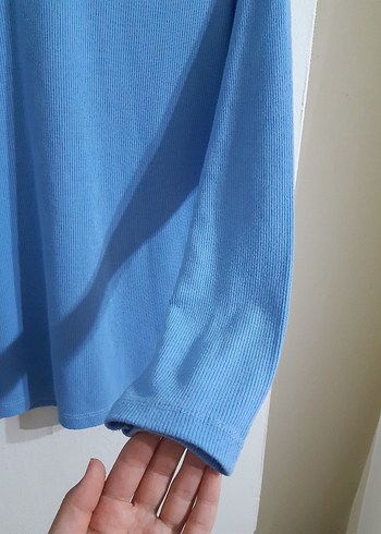 Mavi Kadın Basic Uzun Kollu Sweatshirt - Görsel 2