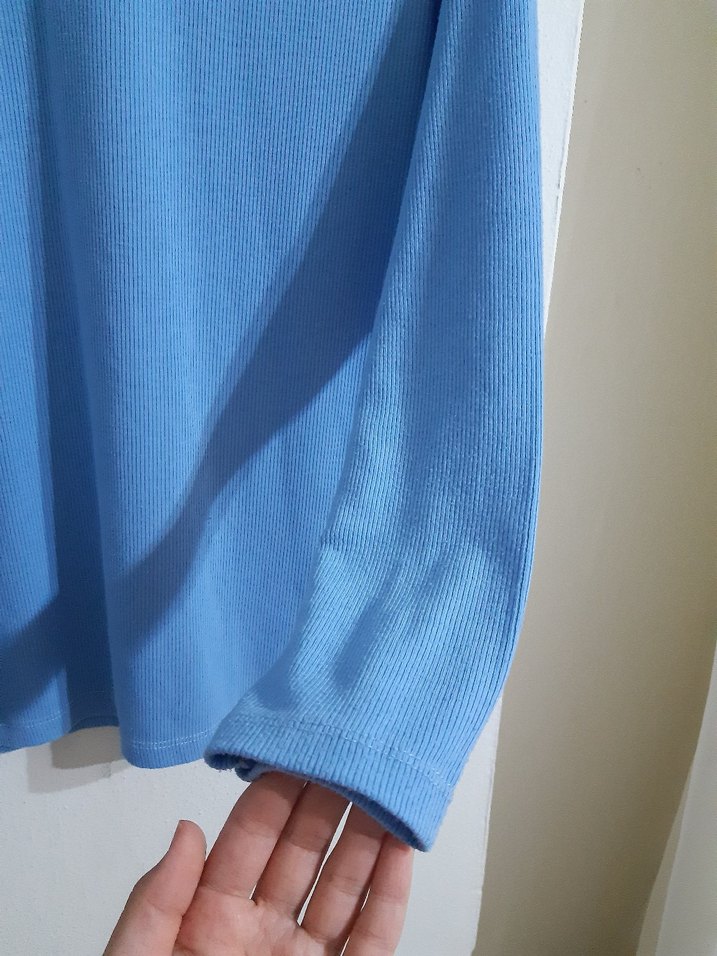 Mavi Kadın Basic Uzun Kollu Sweatshirt - Görsel 2