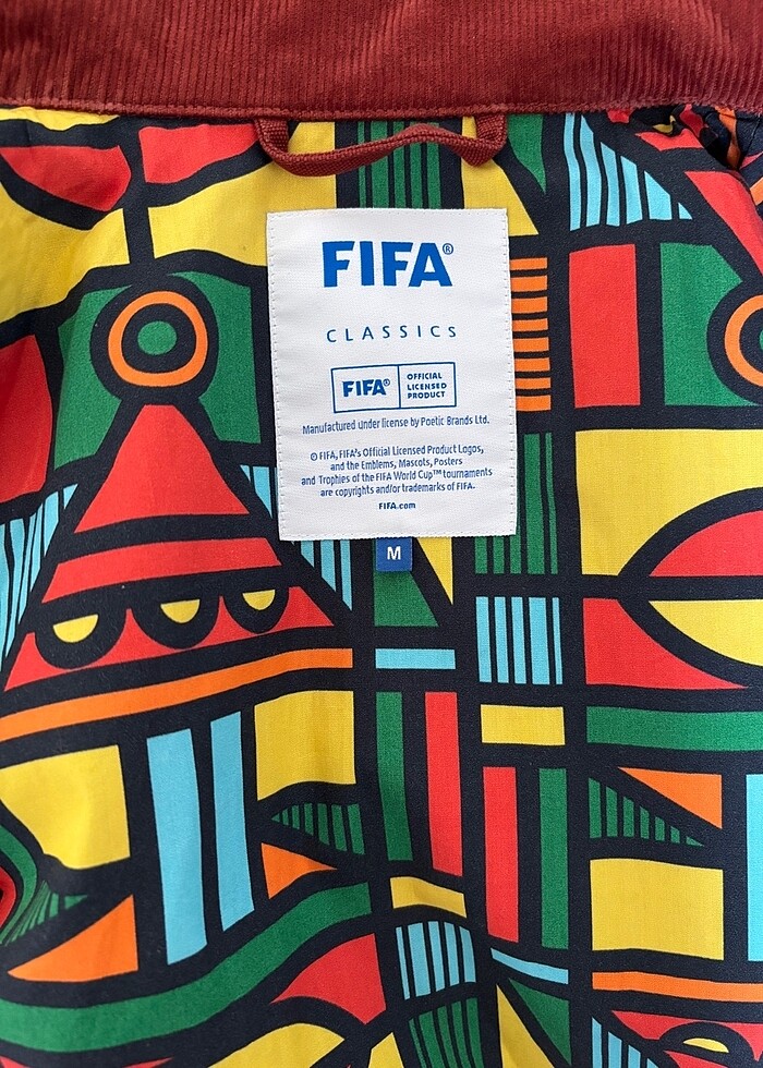 FIFA Classics 2010 South Africa Dünya Kupası Lisanslı Ceket - Görsel 3