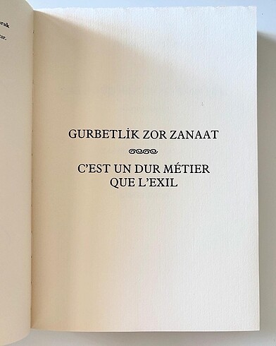 Beden Renk Gurbetlik zor zanaat - Nazım Hikmet / Özel Baskı