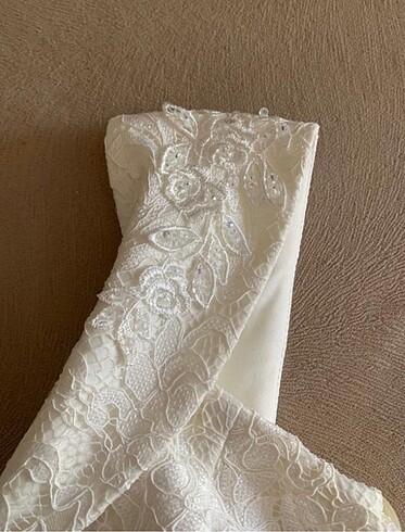 m Beden Nikah elbisesi balık model