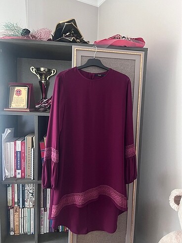 tuğba&venn mürdüm tunik