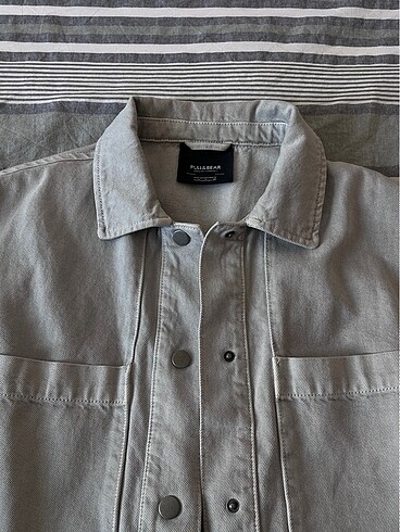 m Beden pullandbear crop ceket