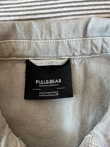 pullandbear crop ceket - Görsel 5