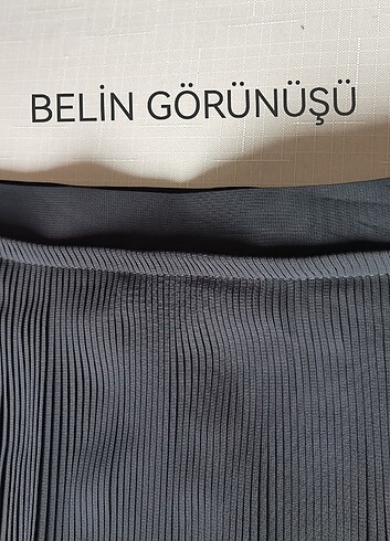 l Beden siyah Renk Şifon siyah etek