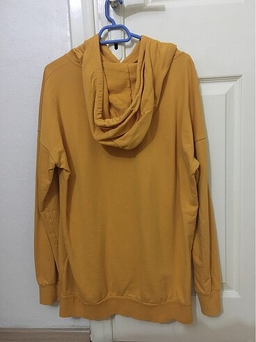 s Beden sarı Renk Sweatshirt kapüşonlu cepli