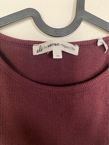 Koton Bordo Crop