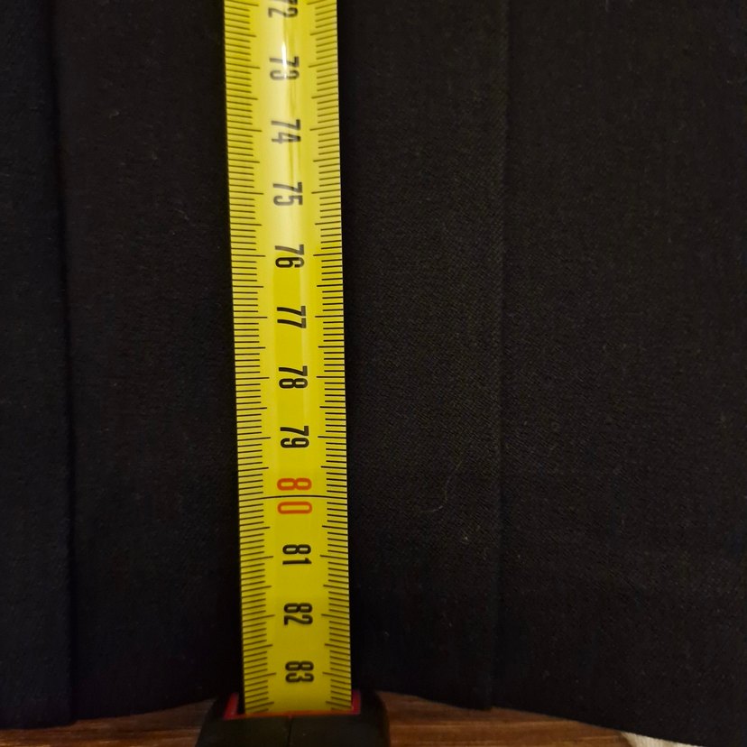 Kadın Siyah Midi Kumaş Pantolon - Görsel 2