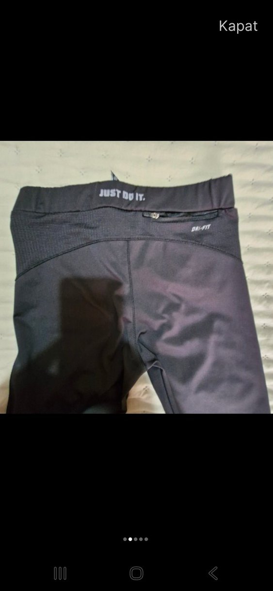 Nike Siyah Spor Tayt — görsel 4/5
