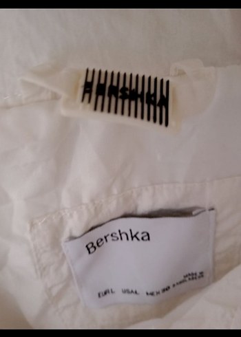 Beyaz Kapüşonlu Keten Kadın Ceket - Görsel 4