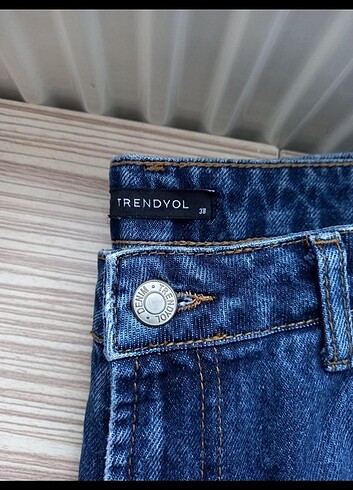 38 Beden mavi Renk Trendyol momjean