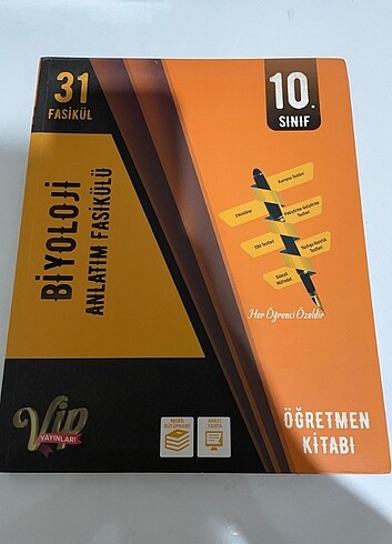 10. Sınıf biyoloji fasikülü