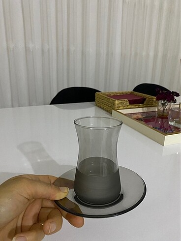 Beden Rakle çay bardağı seti 2 takım