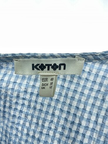 40 Beden mavi Renk Koton Nişan %70 İndirimli.