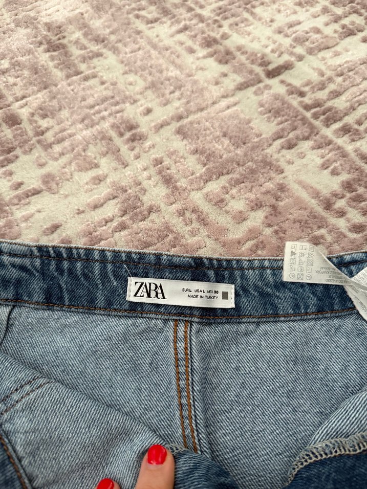 Zara denim etek - Görsel 3