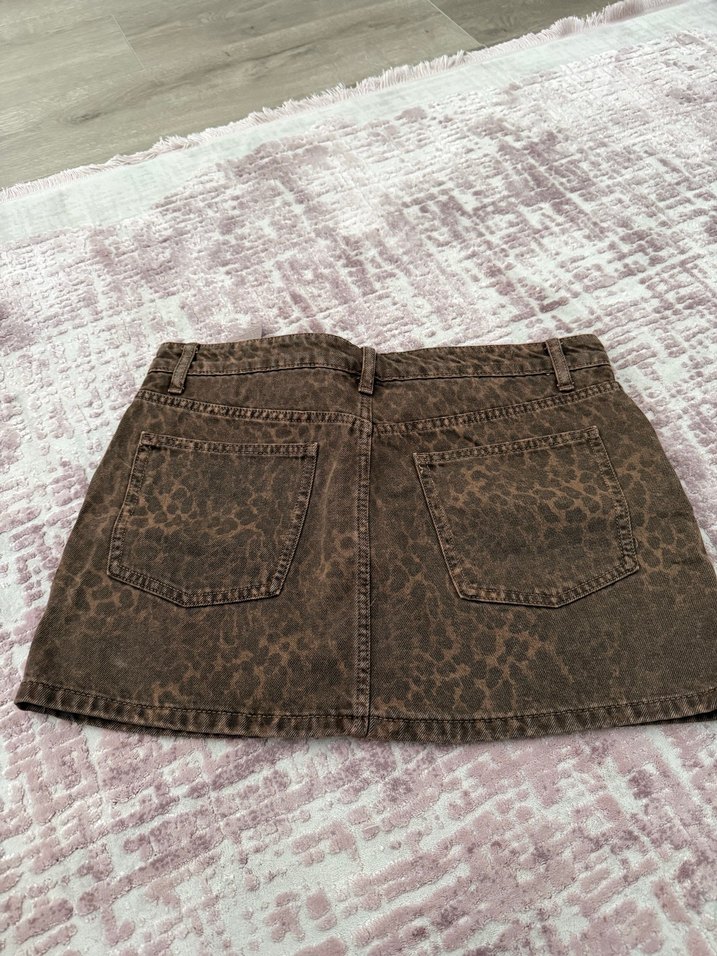 Zara leopar etek - Görsel 2