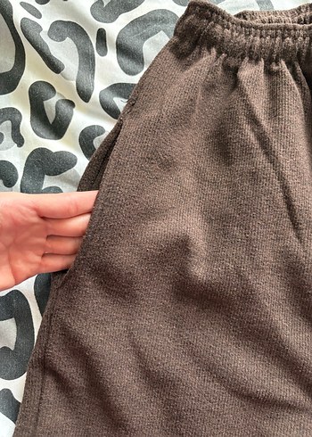 Kadın Kahverengi Rahat Sweatpant - Görsel 2