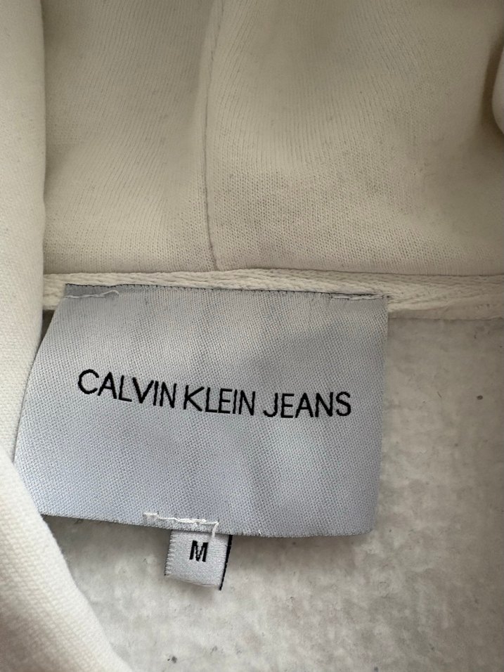 Kadın Beyaz Fermuarlı Kapüşonlu Sweatshirt - Görsel 3