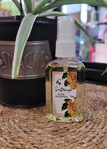 Sultaniye Üzüm Kolonyası 50 ml sprey şişe
