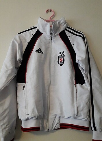 10 Yaş Beden beyaz Renk Adidas esortman ustu