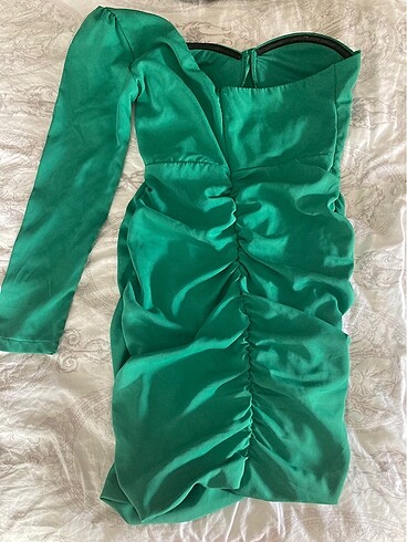 Diğer Yeşil mini elbise