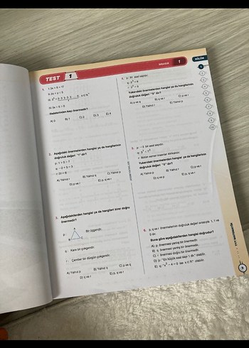  aydın yayınları TYT Matematik Soru Bankası
