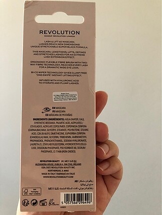 Revolution Revolution lift & difine maskara