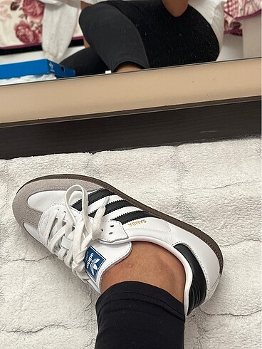 37 Beden beyaz Renk adidas samba kadın