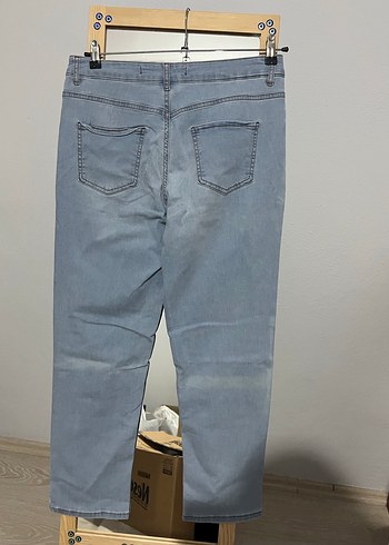 Kadın Denim Midi Pantolon - Görsel 2