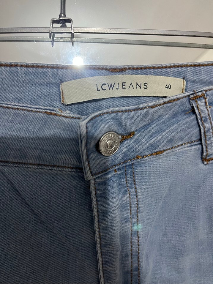 Kadın Denim Midi Pantolon - Görsel 3