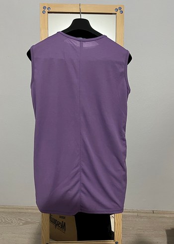 Mor Kolsuz Kadın Spor bluz - Görsel 2