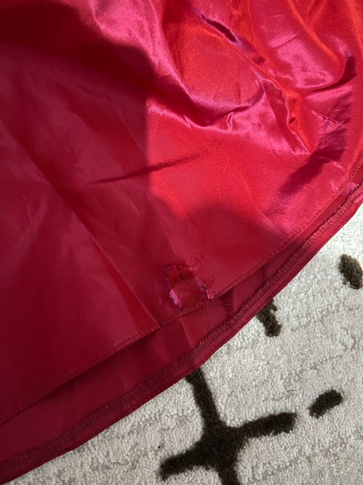 Apart marka Fuşya Drapeli Uzun Abiye Elbise - Görsel 3