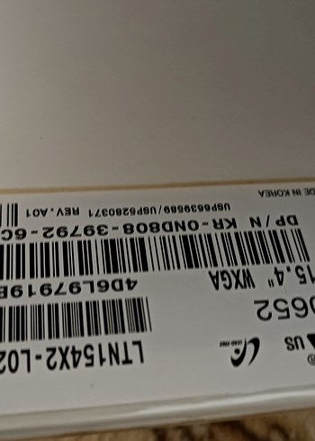 acer aspire 5630 ve 5020 lcd ekran klavye dvr rom - Görsel 5