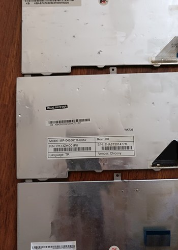 acer aspire 5630 ve 5020 lcd ekran klavye dvr rom - Görsel 9