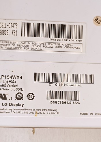 acer aspire 5630 ve 5020 lcd ekran klavye dvr rom - Görsel 7