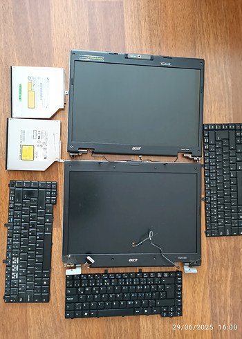 acer aspire 5630 ve 5020 lcd ekran klavye dvr rom