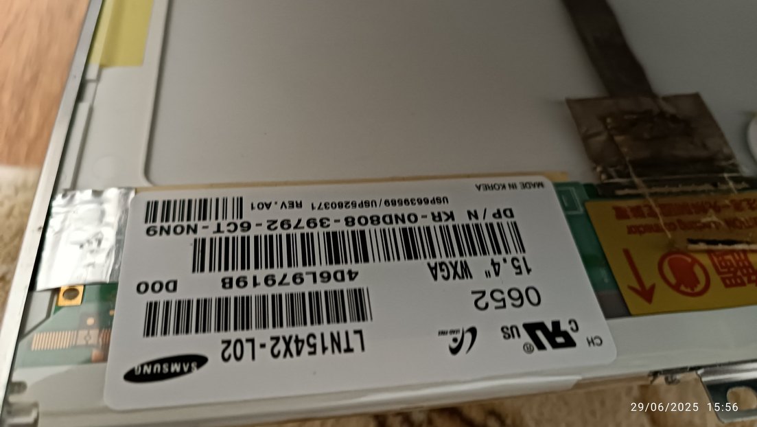 acer aspire 5630 ve 5020 lcd ekran klavye dvr rom - Görsel 5