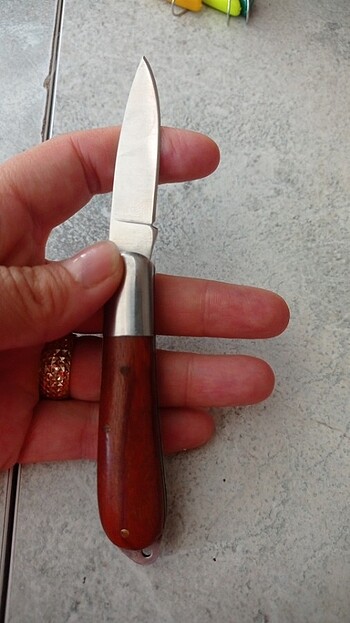 Jumbo El işçiliği ceviz sap bıçak 