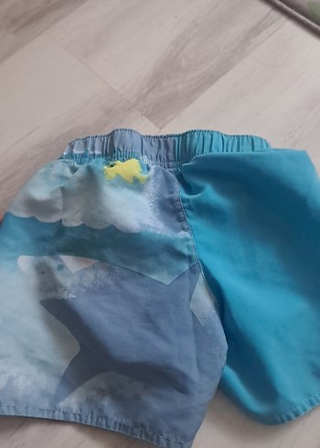 4 Yaş Beden mavi Renk Minion Baskılı Erkek Çocuk Mavi Şort