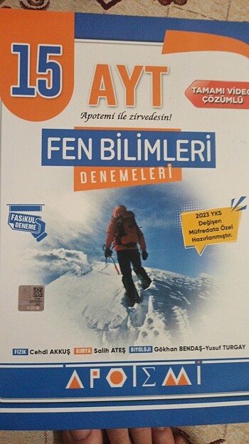 Apotemi ayt fen denemesi 