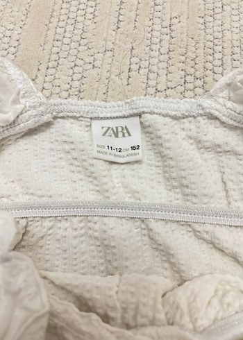 Beyaz Keten Volanlı Midi Bohem Elbise - Görsel 2