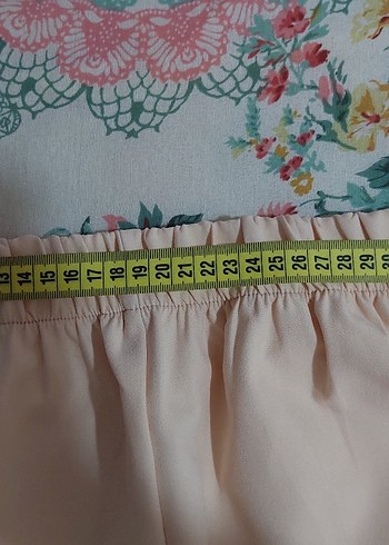 42 Beden ten rengi Renk Midi Kadın Kumaş Pantolon