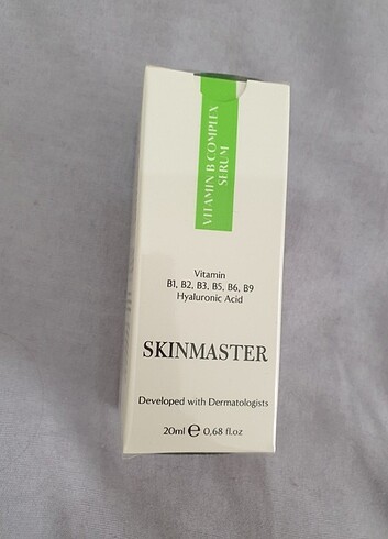 Skinmaster vitamin B komplex+hyalüronik asit serum (2+2)