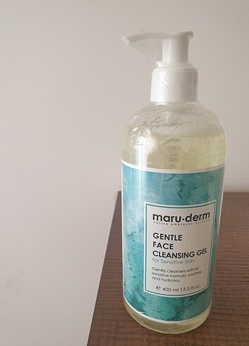 maruderm gentle face cleaning gel
