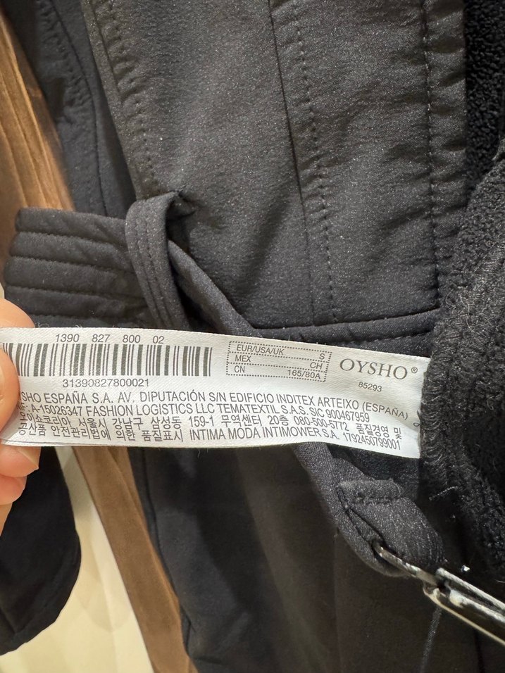 OYSHO Siyah Kemerli kayak Tulumu - Görsel 5