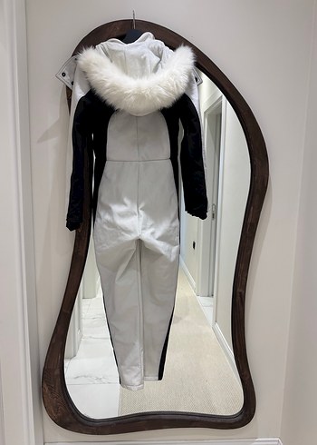 Topshop kadın beyaz kayak tulumu - Görsel 4